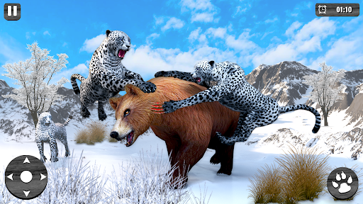 Wild Snow Leopard Simulator 2.3 screenshots 1