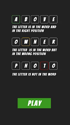 Wordplay: guess the word - Screenshot 1