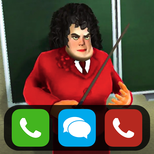 Prank Scary Fake Call Teacher logo