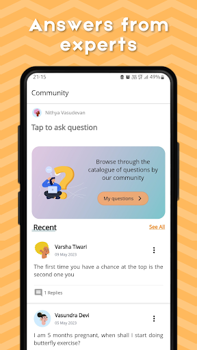 Android application Momify screenshort