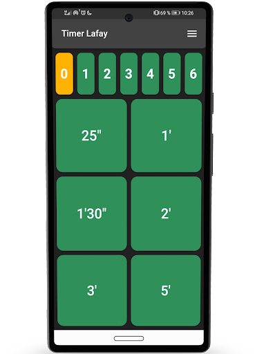 Android application Workout - Timer Lafay screenshort