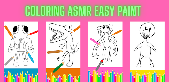 Coloring ASMR Easy Paint