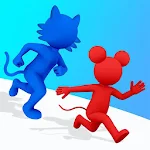Cover Image of डाउनलोड बिल्ली और चूहे .io: चूहे का पीछा करें  APK