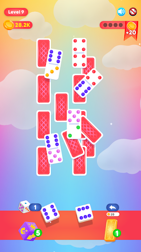 Domino Dice 3D Screen 3