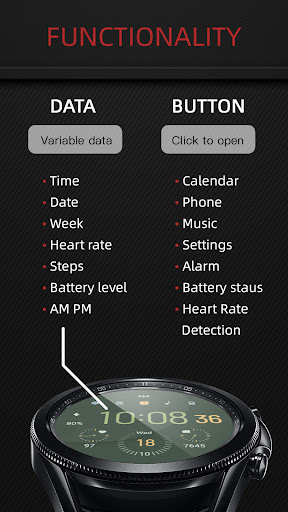 Flat Milk Green For Wear OS Screen 2