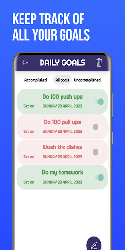 AchieveNow: Daily Goal Reacher Screen 3