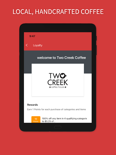 Two Creek Coffee Screen 3
