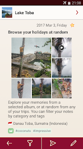 Screenshot 5 Travelness - Diario de viaje y android