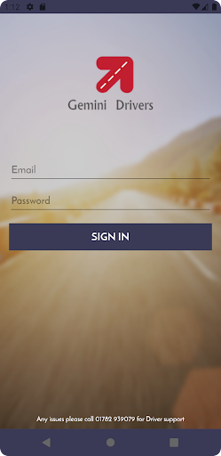 Android application Gemini Drivers screenshort