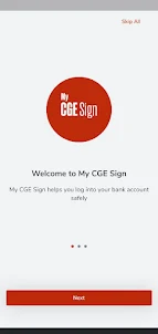 My CGE Sign