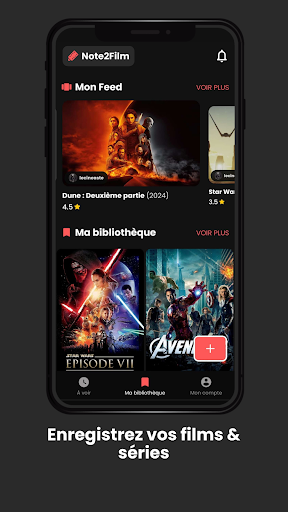Android application Note2Film screenshort