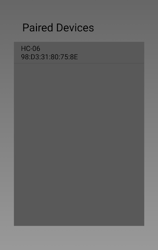 Android application Arduino RGB Led Controller screenshort
