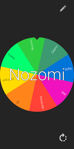 Wheel of Indecision Screen 3