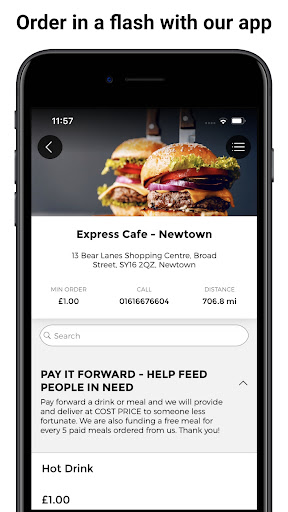 Android application Express Cafe - Newtown screenshort