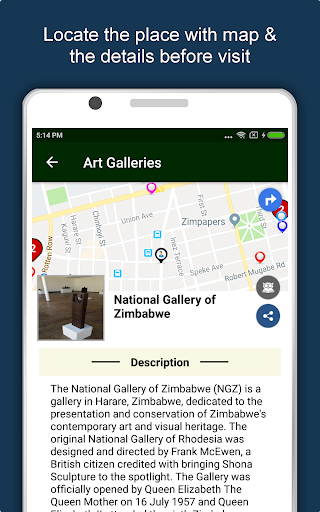 Screenshot of Zimbabwe Travel & Explore, Off