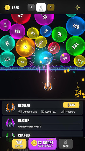 Laser Crush: Space Game screenshots apk mod 1