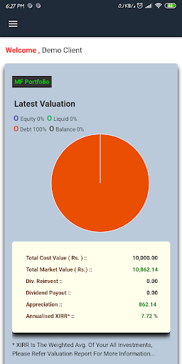 App screenshot