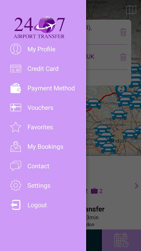 247 Airport Transfer Screenshot 1 - AppWisp.com
