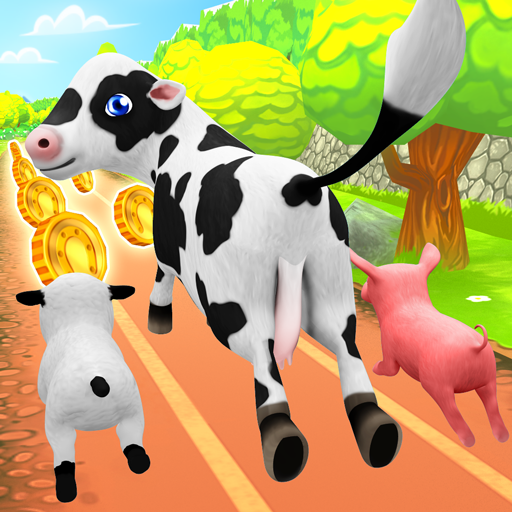 Pet Runner Dog Run Farm Game  Icon