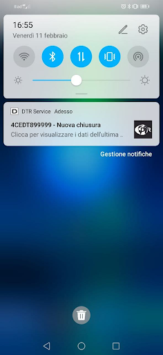 DTR Service Screen 3
