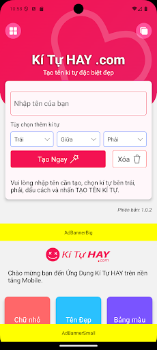 Kí Tự Đặc Biệt KiTuHay Screen 2