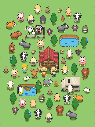 Tiny Pixel Farm - Simple Game - Simulation - games