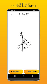 Screenshot 4 Dibujar letras de graffiti android