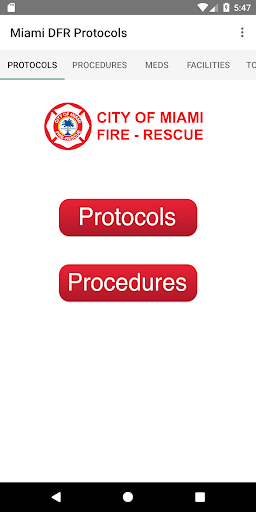 Android application Miami Fire Rescue screenshort