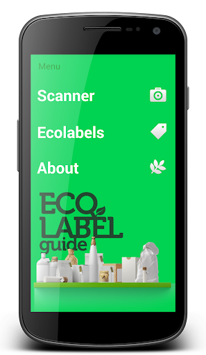 Android application Ecolabel Guide screenshort