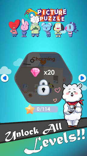 BT21 Sliding Puzzle