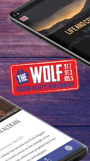 Screenshot of 97.7/97.3 The Wolf (WZAD)