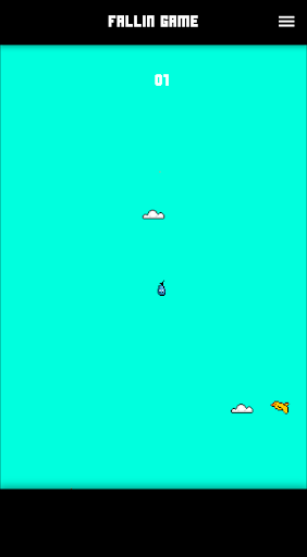Android application Fallin: Dodge Flying Birds screenshort