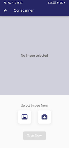 Quick Scanner - OCR Scanner Screen 2