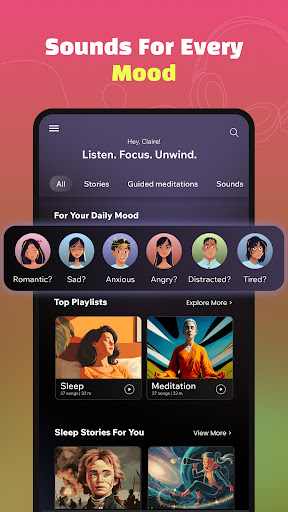 Screenshot of Soundscape - Sleep & Meditate