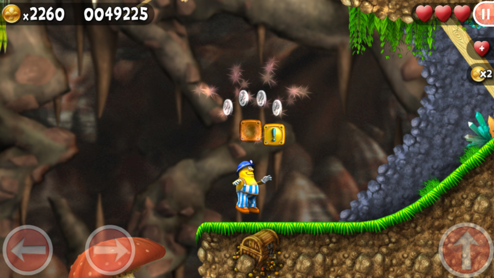 Android application Incredible Jack: Jumping & Running (Offline Games) screenshort
