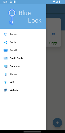 BLock - Password Manager Screen 2