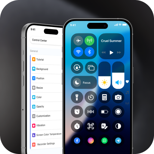 OS Control Center Custom logo
