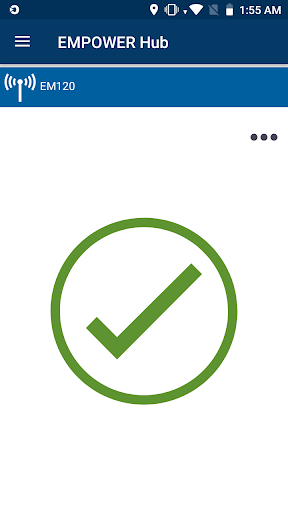 Android application EMPOWER EM120 Service screenshort