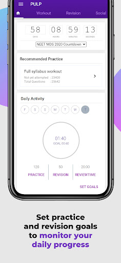 Screenshot of PULP NEET MDS NExT Prep App