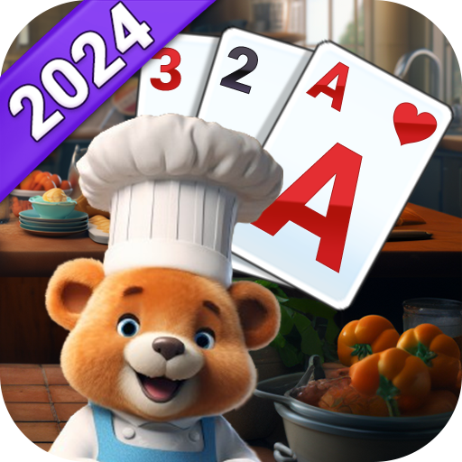 Cooking Solitaire Chef Bear logo