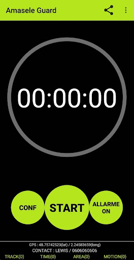 Android application Amasele Guard screenshort