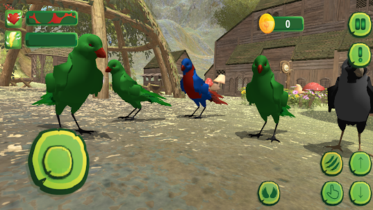 Wild Flying Macaw Parrot Game