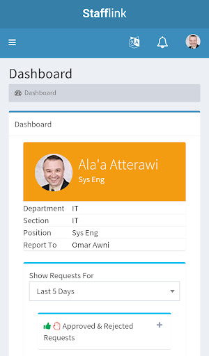StaffLink Screen 3
