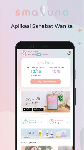 Android application Smaluna Lacak & Raih Hadiahnya screenshort