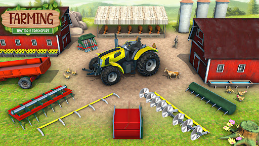 Tractor Games 3D Farm Games Screen 3
