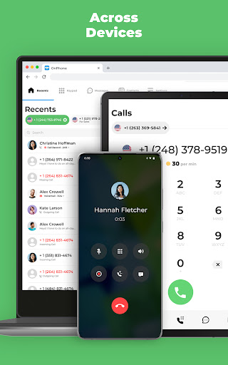 Screenshot of OnPhone - Second Phone Number
