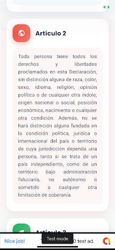 DU Derechos Humanos screenshot 3