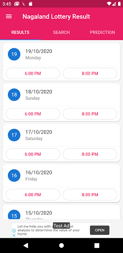 Android application Nagaland Lottery Result screenshort