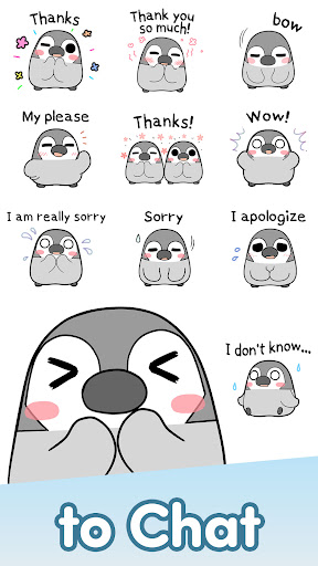 Emoji Stickers Pesoguin Screen 2