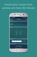 screenshot of bedr alarm clock radio